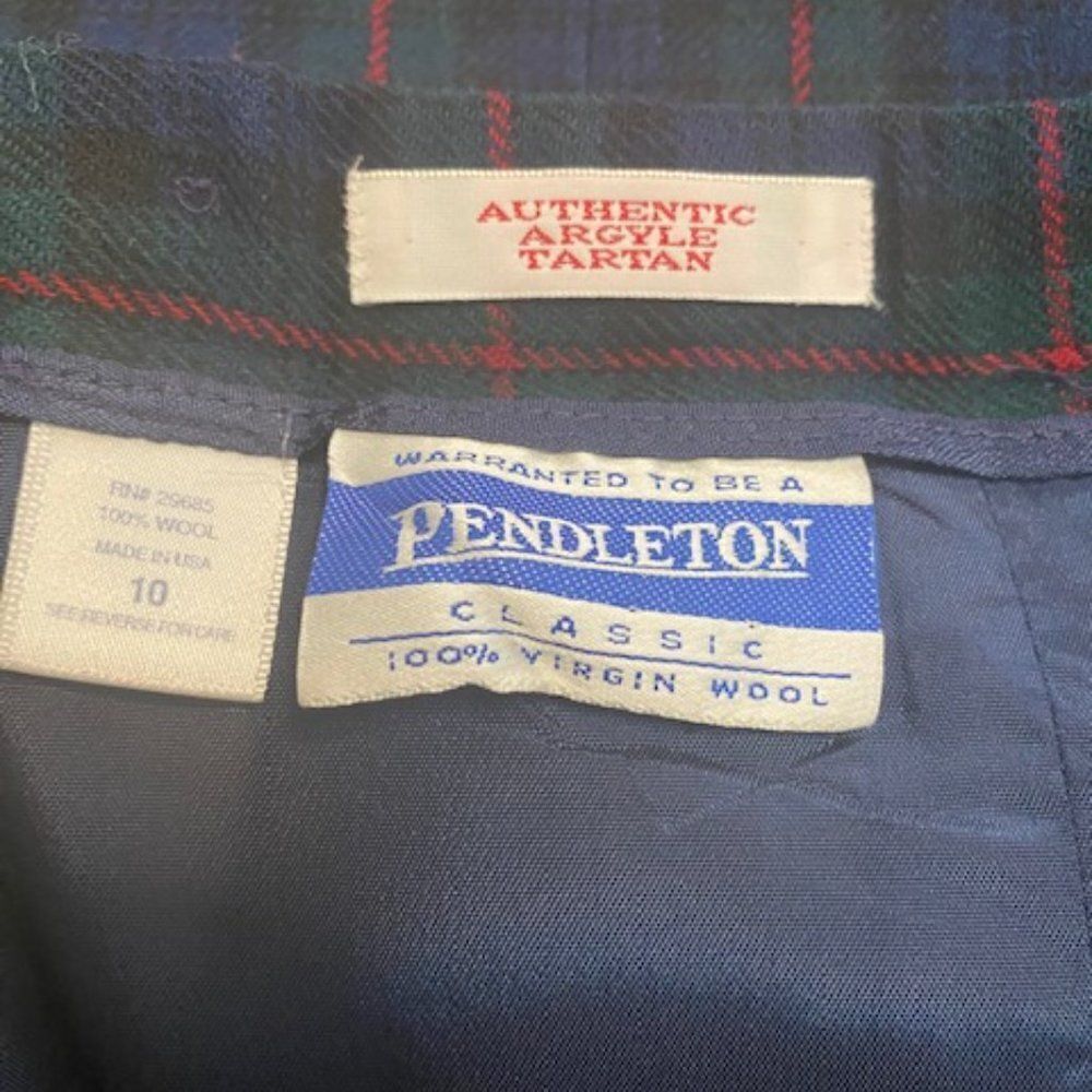 Pendleton Vintage 90's Authentic Argyle Tartan Pl… - image 3